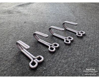 Aluminium Belt hooks 4pcs set