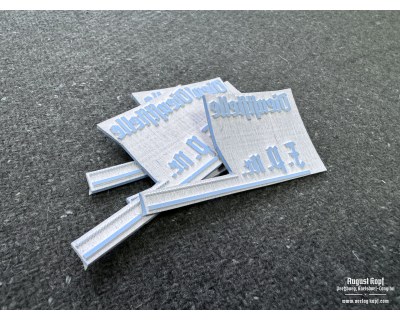 Rubber stamp: Dienststelle F. P. nr.