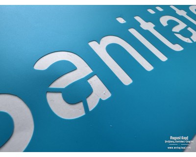 Stencil Sanitätskasten