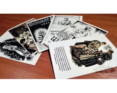 German Postcards set #4 Weihnachten (6 pcs.)