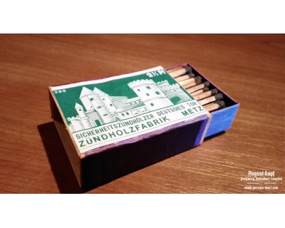 Matches box - Zündholzfabrik Metz
