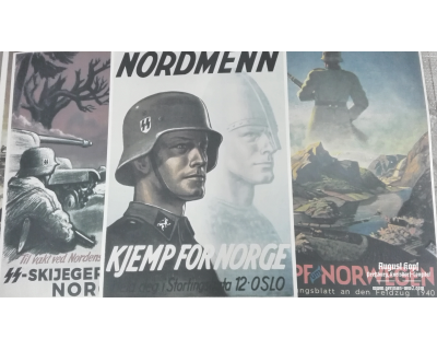 3x Posters 85x60cm - Beautiful SET Norwegen