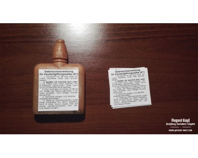 Hautentgiftungssalbe label sticker