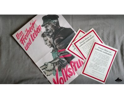 Poster set 'Unsere Straße seit 1945'