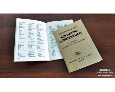 Soldaten-Wörterbuch DE-RU dictionary field ver.