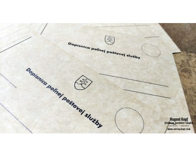 Dopisnica SŠ 3pcs