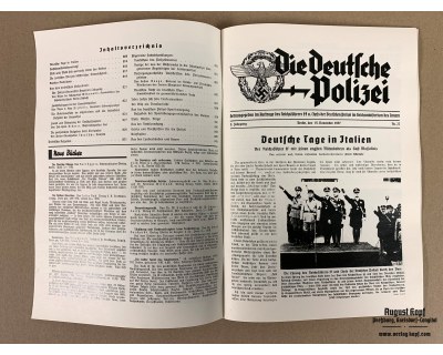 Polizei Magazine November 1937