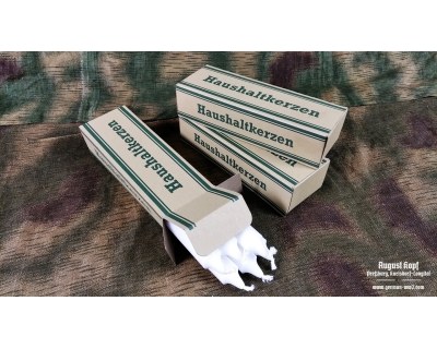 Haushaltkerzen - household candles 6pcs