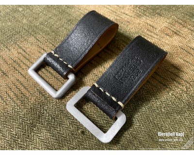 Leather belt loop repro 1piece aluminium