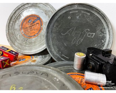 Film Agfa reel metal box 1pc
