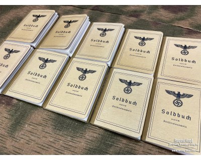 Soldbuch Wehrmacht Heer Group set 10x