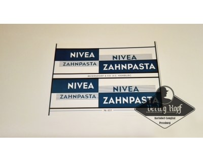 Toothpaste label sticker type.2