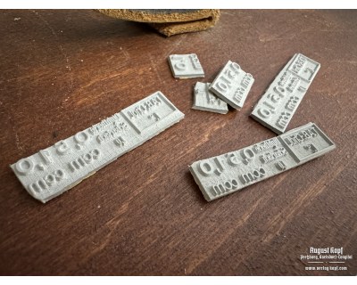 Rubber stamps for vaccination