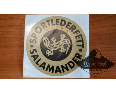 Sportlederfett label sticker