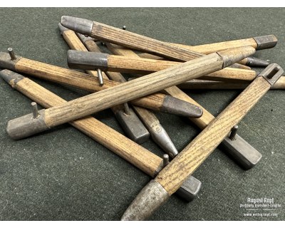 Original wooden tent peg