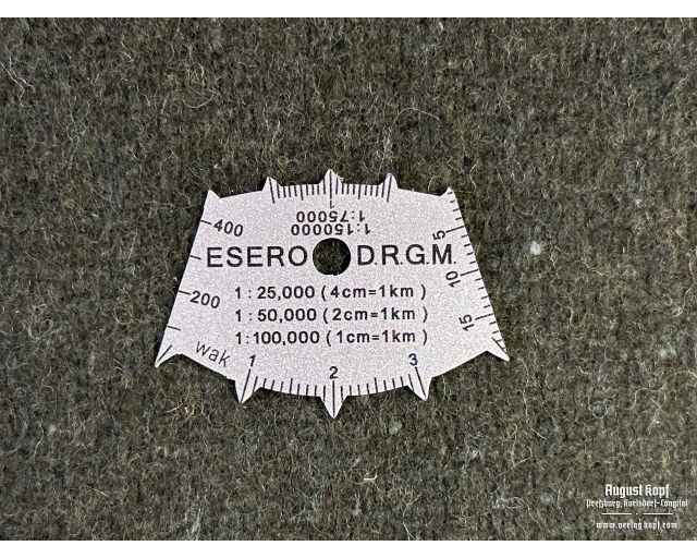 Mapcase ruler - kleiner Planzeiger