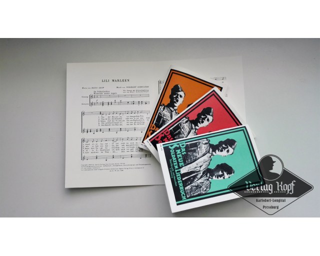 Complete set of Soldaten Liederbuch