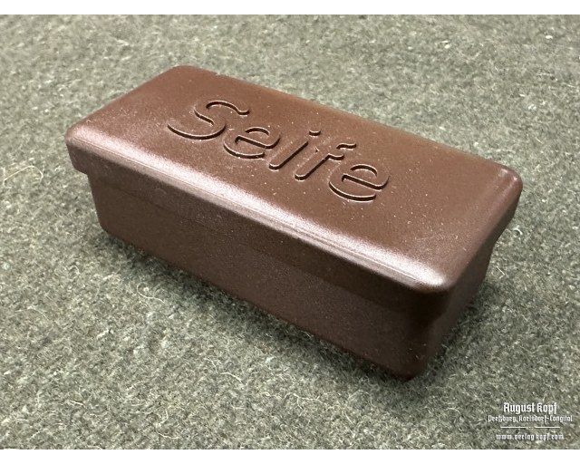 Seife - sanitators pouch soap box