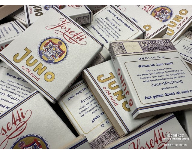 Juno Cigaretten Box empty sealed