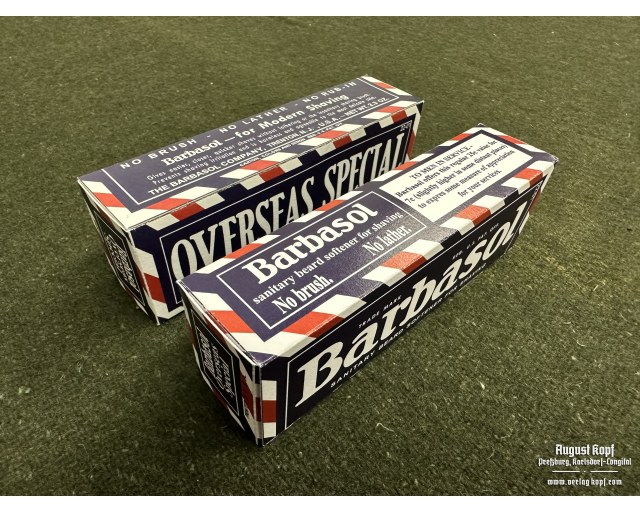 Barbasol Overseas - Sanitary Beard Softener