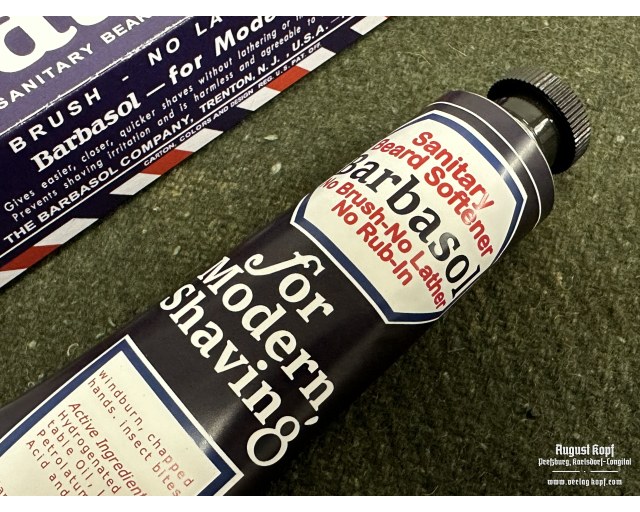 Barbasol Overseas - Sanitary Beard Softener