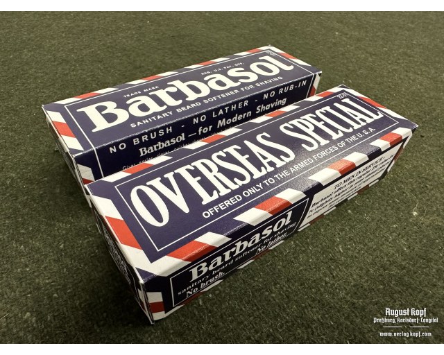 Barbasol Overseas - Sanitary Beard Softener