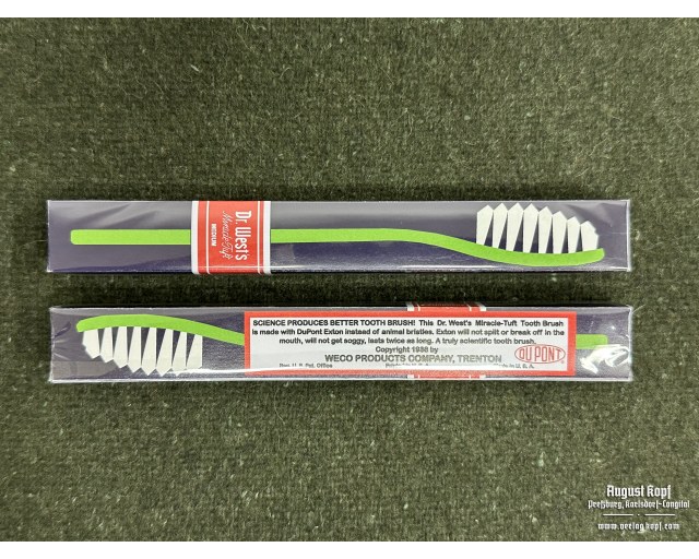 Dr West’s tooth brush