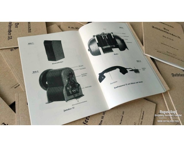 Der Feldfernsprecher 33 - Fieldphone booklet