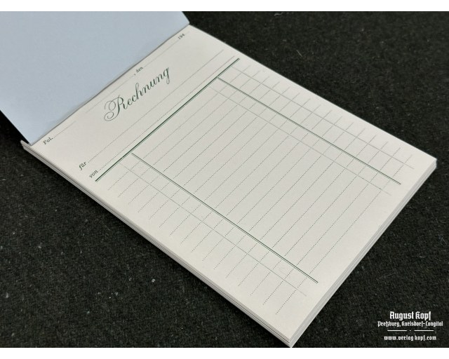 Rechnungen - 50 sheet invoice notepad