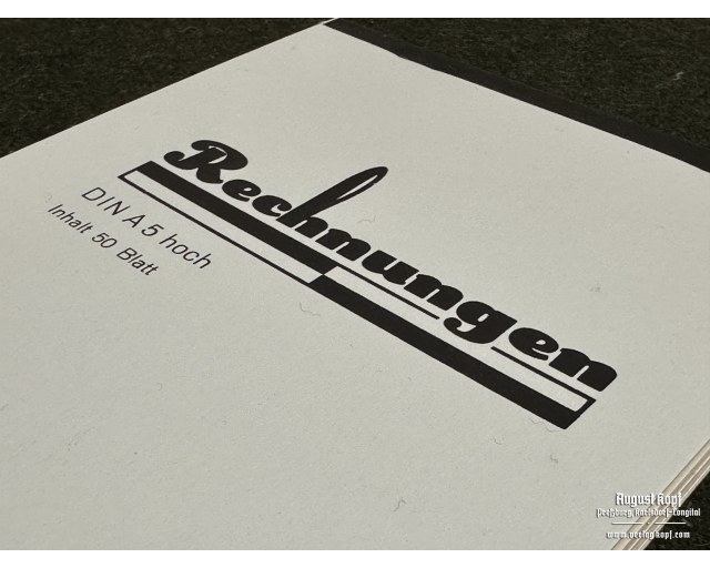Rechnungen - 50 sheet invoice notepad