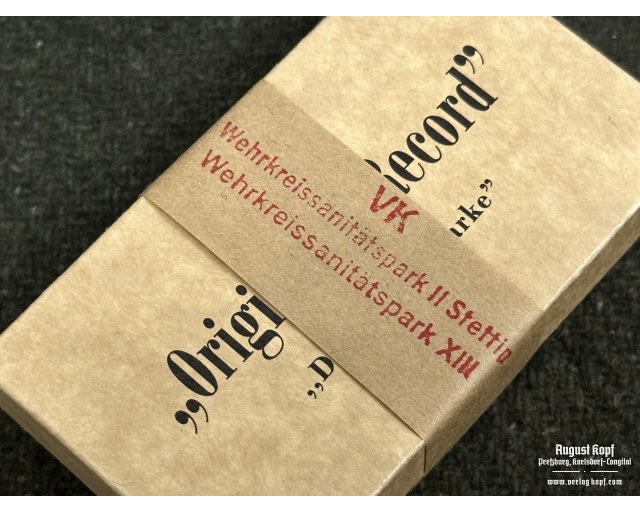 WW1 Syringe set Original Record 2ml
