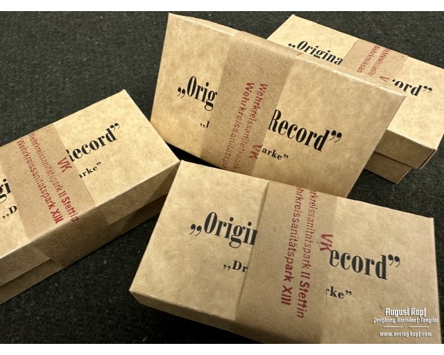 WW1 Syringe set Original Record 2ml