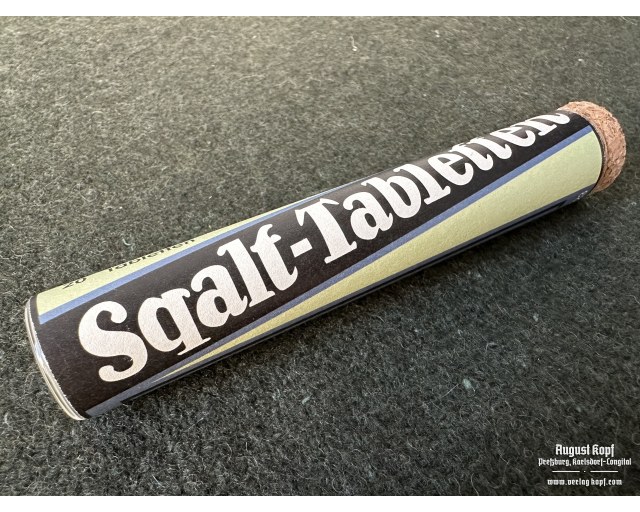 Sqalt Tabletten vintage vial