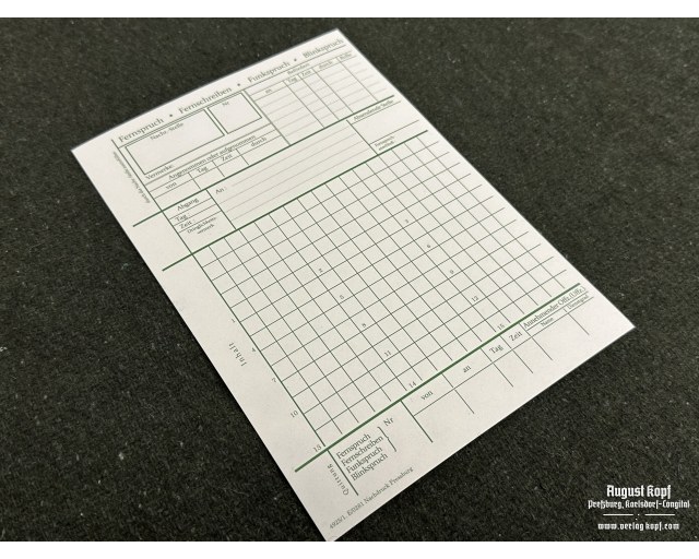 Universal Signal message form 20pcs A5