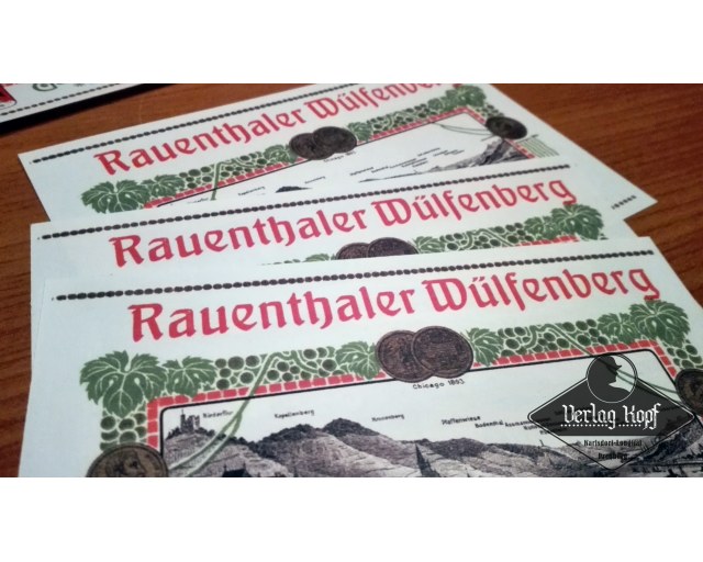 WW1 Wine Labels set.2