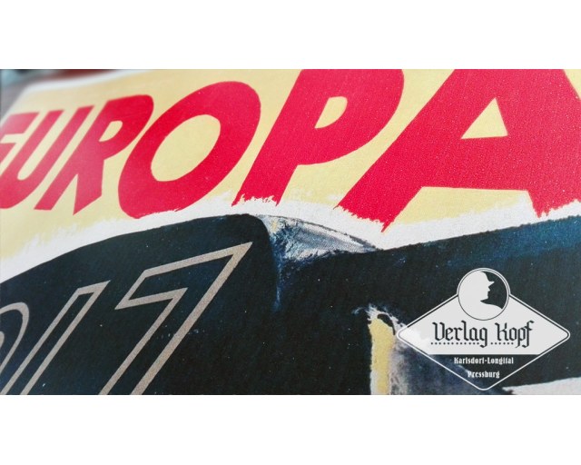 Poster 85x60cm Europa 1943 is Sterker