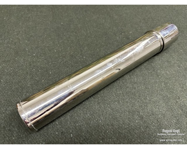 Steel storage tube - chrome
