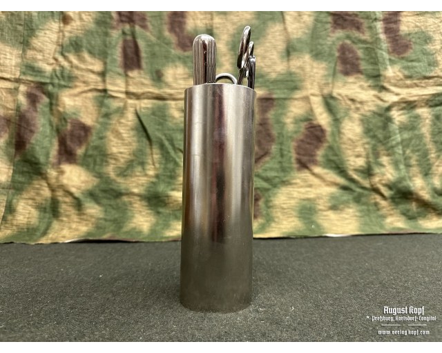 Steel medical storage container