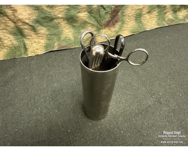 Steel medical storage container