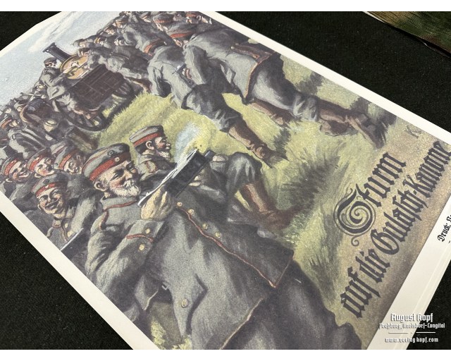 Gulaschkanone poster 42x30cm field kitchen