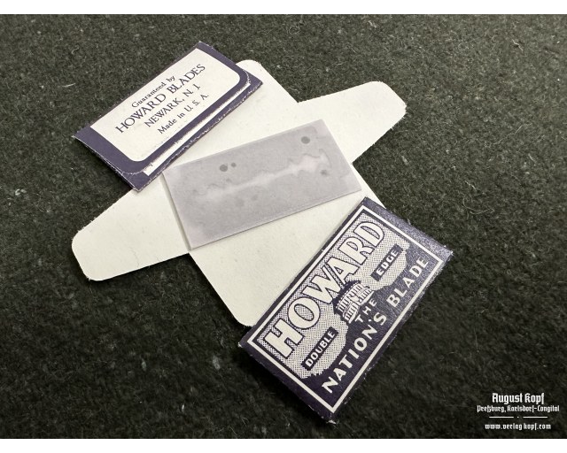 US Razor blades 3pcs type 1