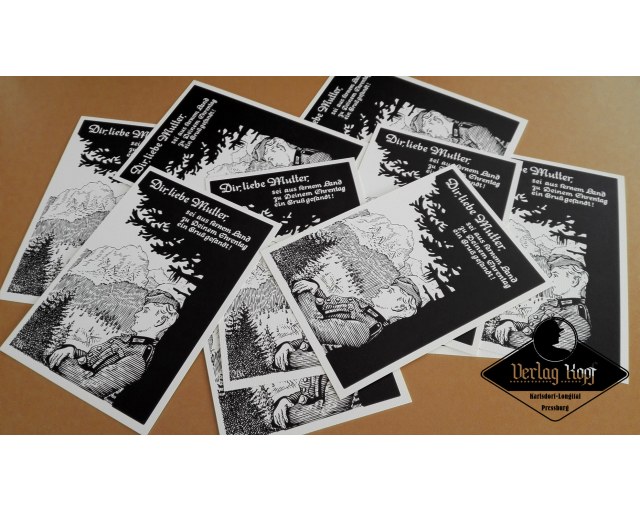 German Postcards set #3 Muttertag (2 pcs.)