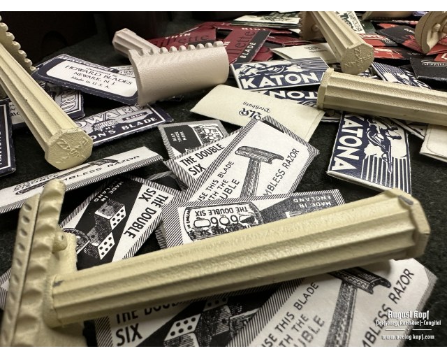British Razor blades 3pcs type 1