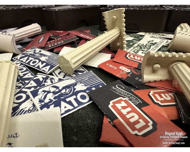 German Razor blades 3pcs