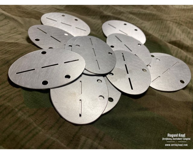 Erkennungsmarke - dog tag aluminium