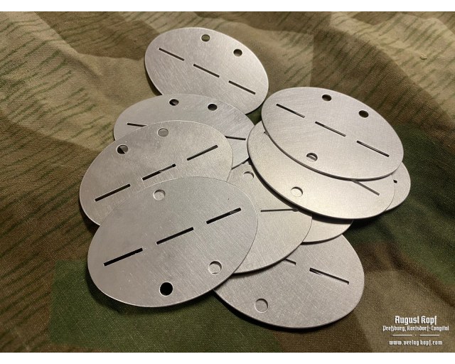 Erkennungsmarke - dog tag aluminium