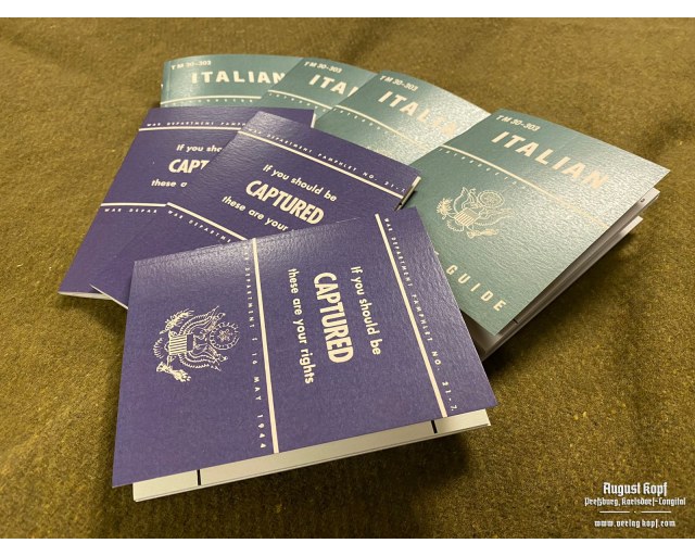 US - booklet If you should be Captured