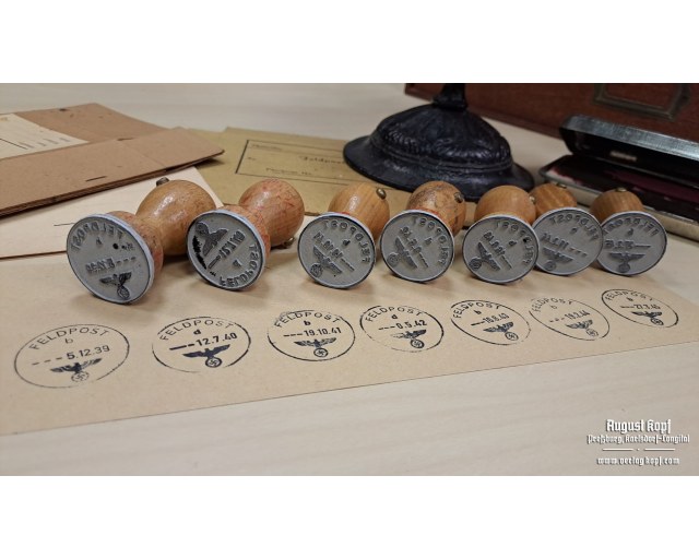 Feldpost stamp each war year - set of 7