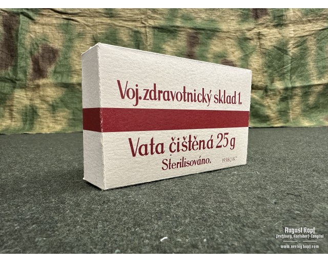 1. ČSR Vata - army cotton wool package