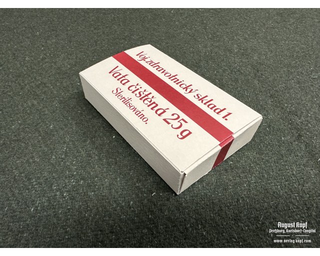 1. ČSR Vata - army cotton wool package